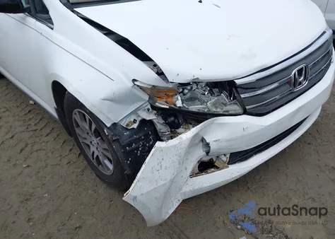 2012 Honda Odyssey Ex-L z USA, uszkodzony, nr VIN 5FNRL5H66CB026354